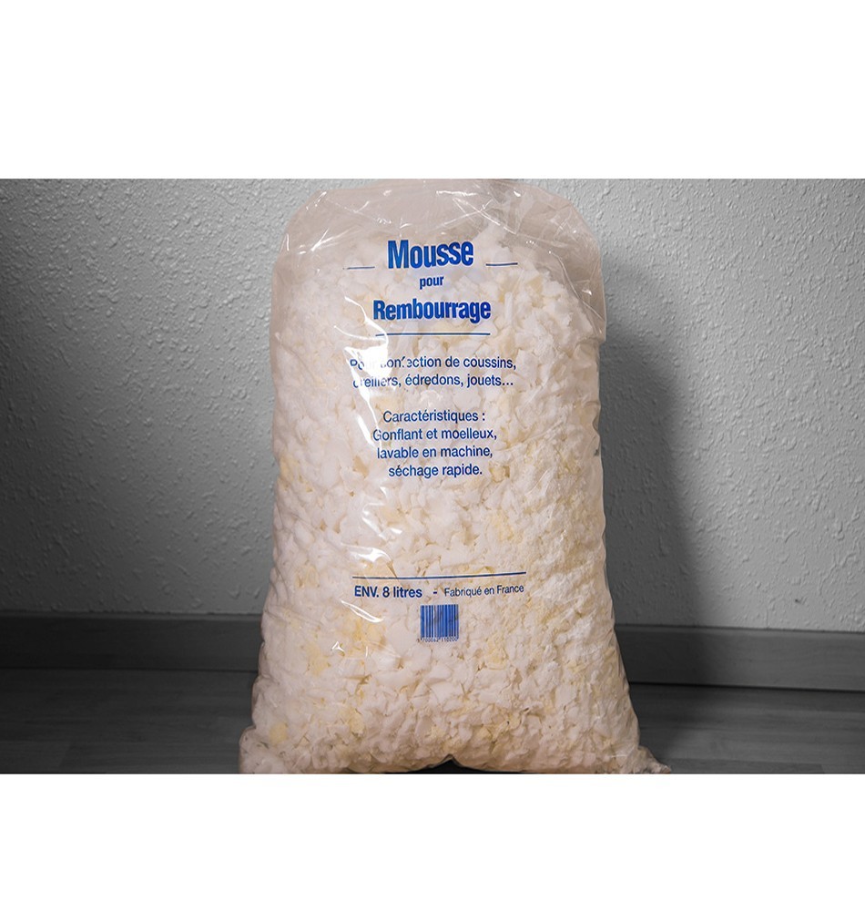 Mousse de rembourrage 8 litres