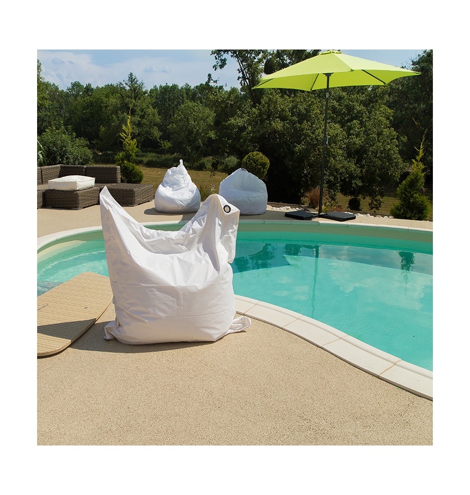 Big coussin LUXE 140x180cm garnissage flocons mousse