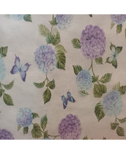 Toile cirée ronde diamètre 160cm modèle 8