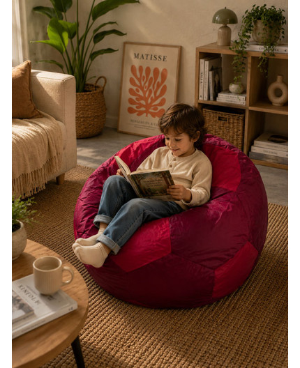 Pouf ballon de foot