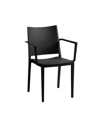 Fauteuil Lagos anthracite