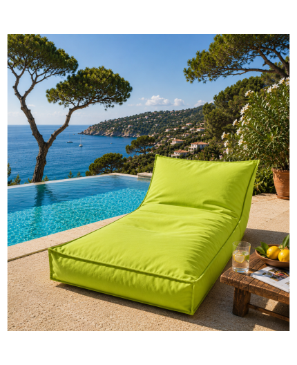 Housse matelas transat LUXE uni