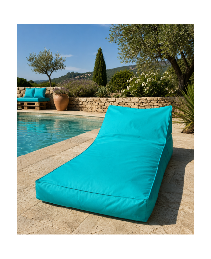 Housse matelas transat LUXE uni